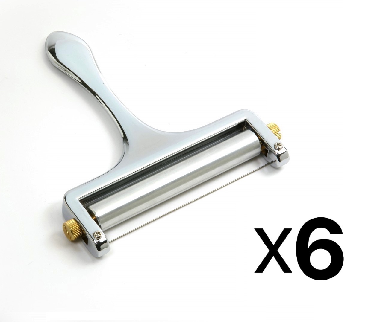 Norpro Cheese Slicer Cutter Heavy Duty Adjustable with Extra Wire 6" (6